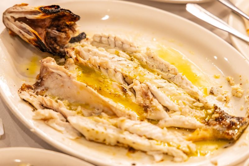 Fresh Whole Fish Grilled Greek Style