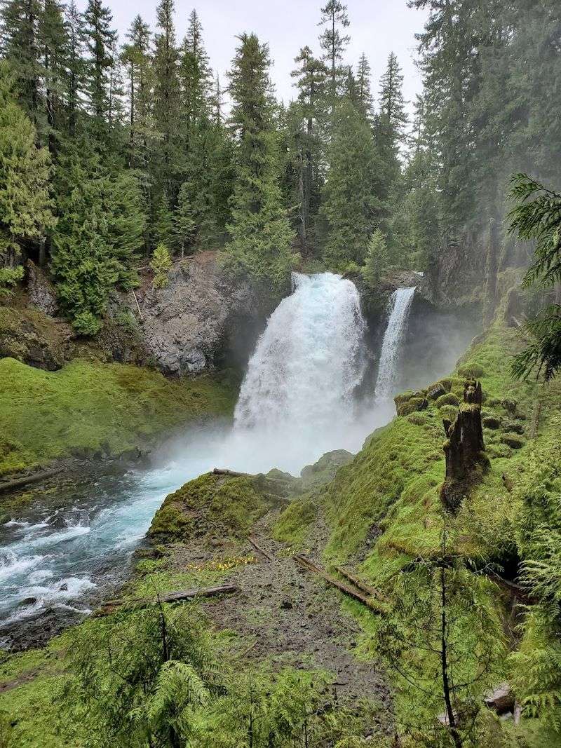 Sahalie And Koosah Falls Sahalie And Koosah Falls