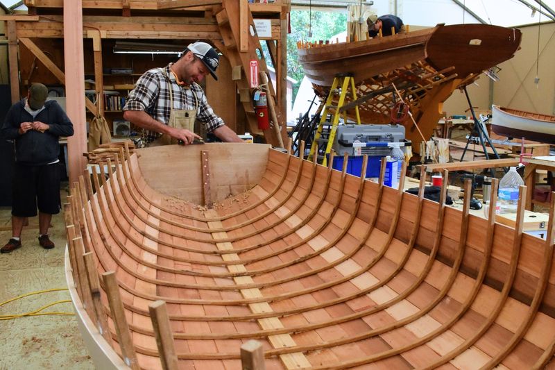 Sailboats Shaped Plank By Plank