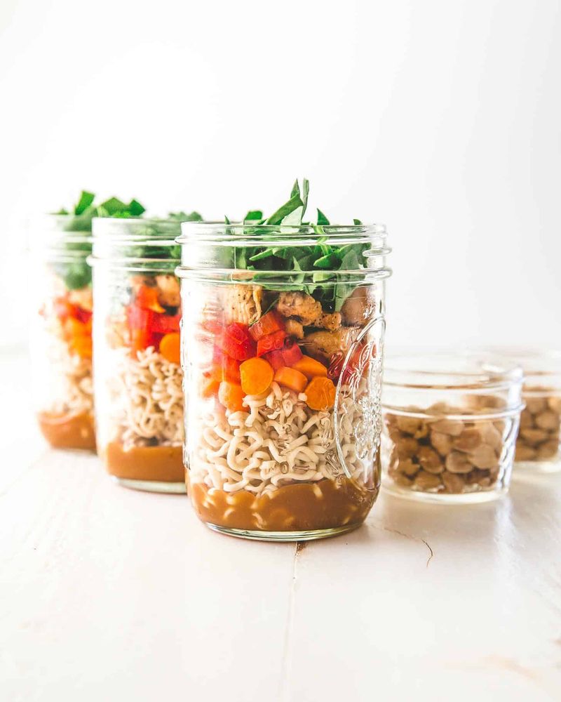 Thai Peanut Noodle Jar