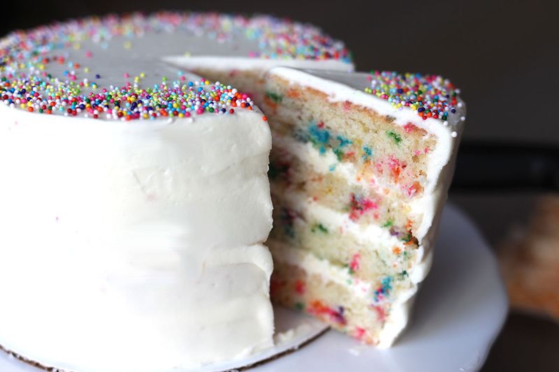 Ultimate Birthday Funfetti Cake