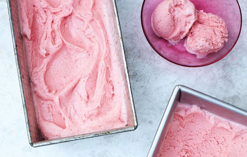 Roasted Strawberry Buttermilk