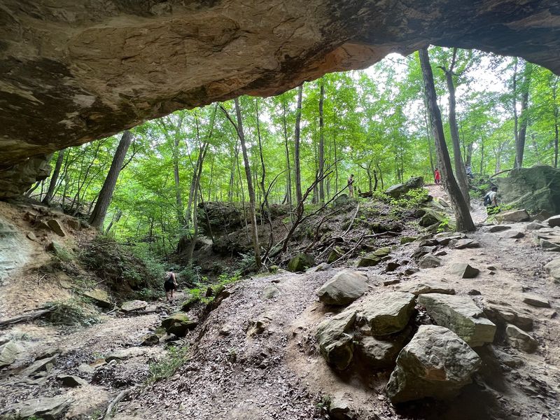 Sandstone Canyon Trail At Don Robinson State Park