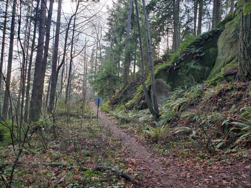 Sandstone Cliffs And Bouldering Spots