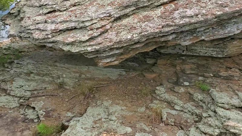 Sandstone Formations Surrounding The Summit Trail
