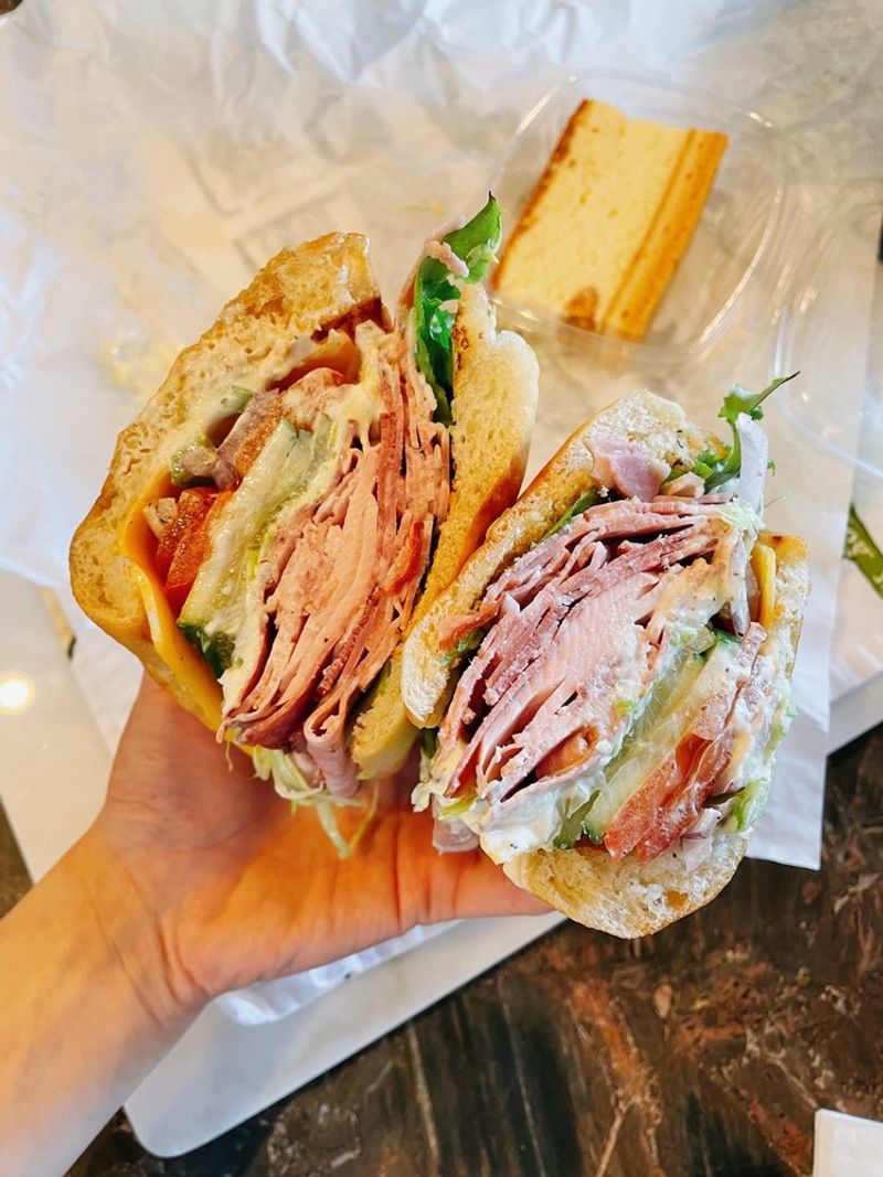 Sandwiches Stacked Sky-High