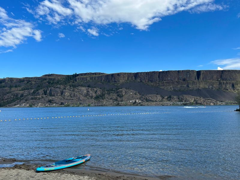 Sandy Beaches And Glassy Water For Splashing