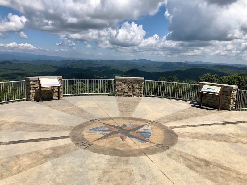 Sassafras Mountain Summit