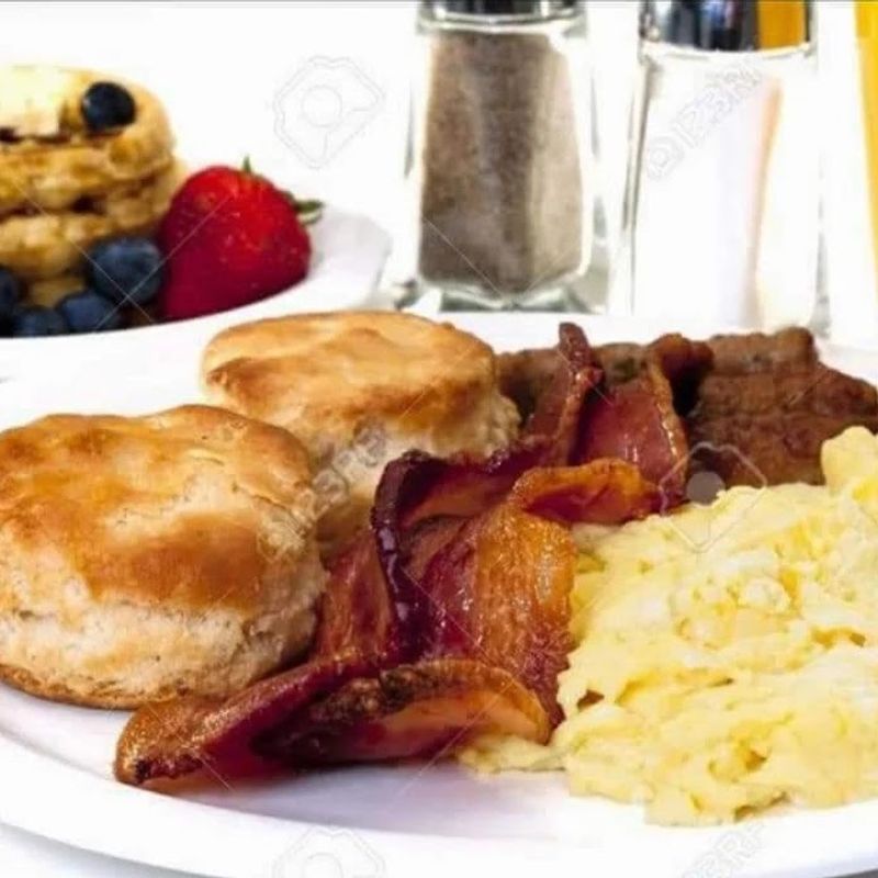 Saturday Breakfast Brings People Early