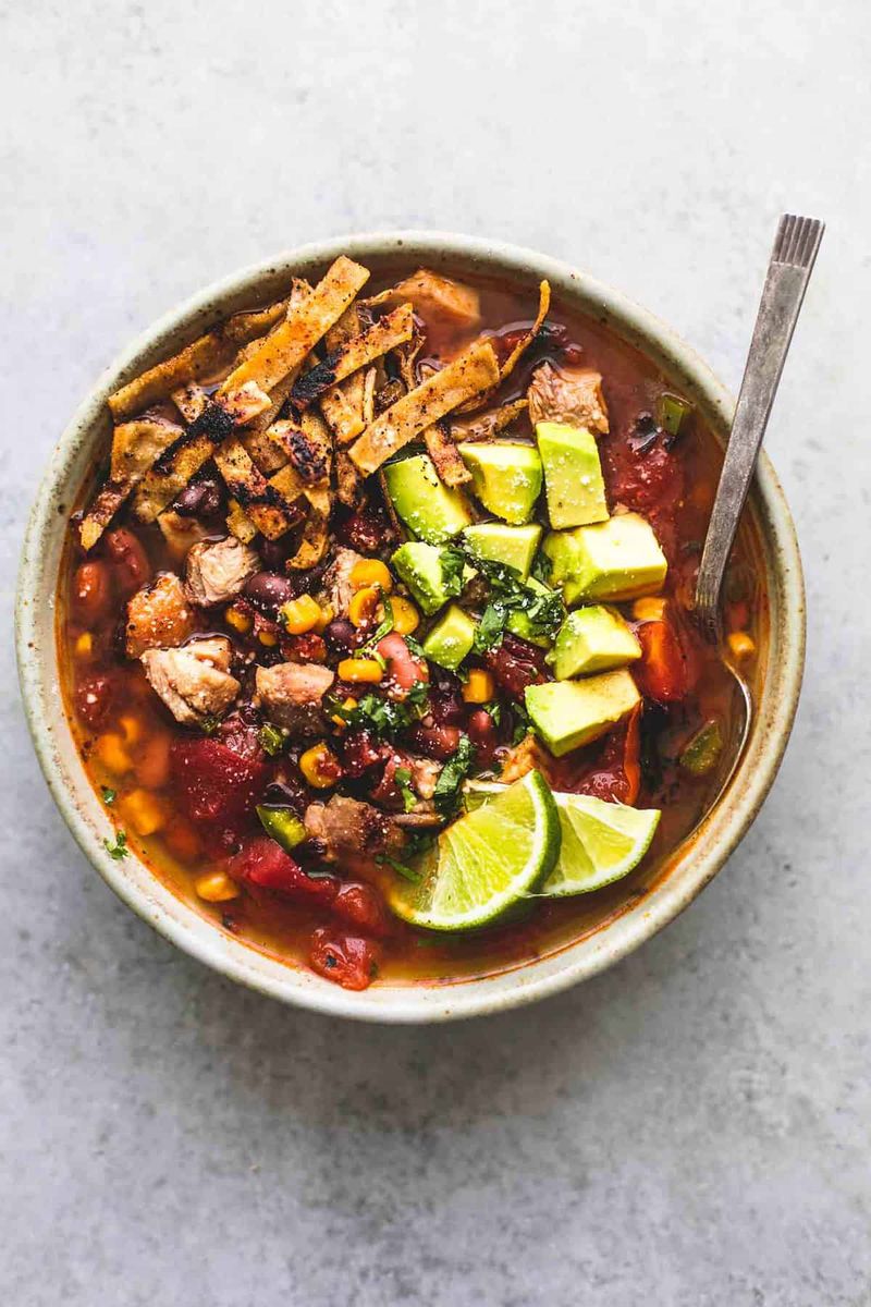 Comforting Chicken Tortilla Soup