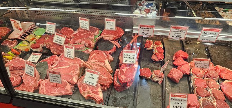 Sausages That Give The Market Its German Accent