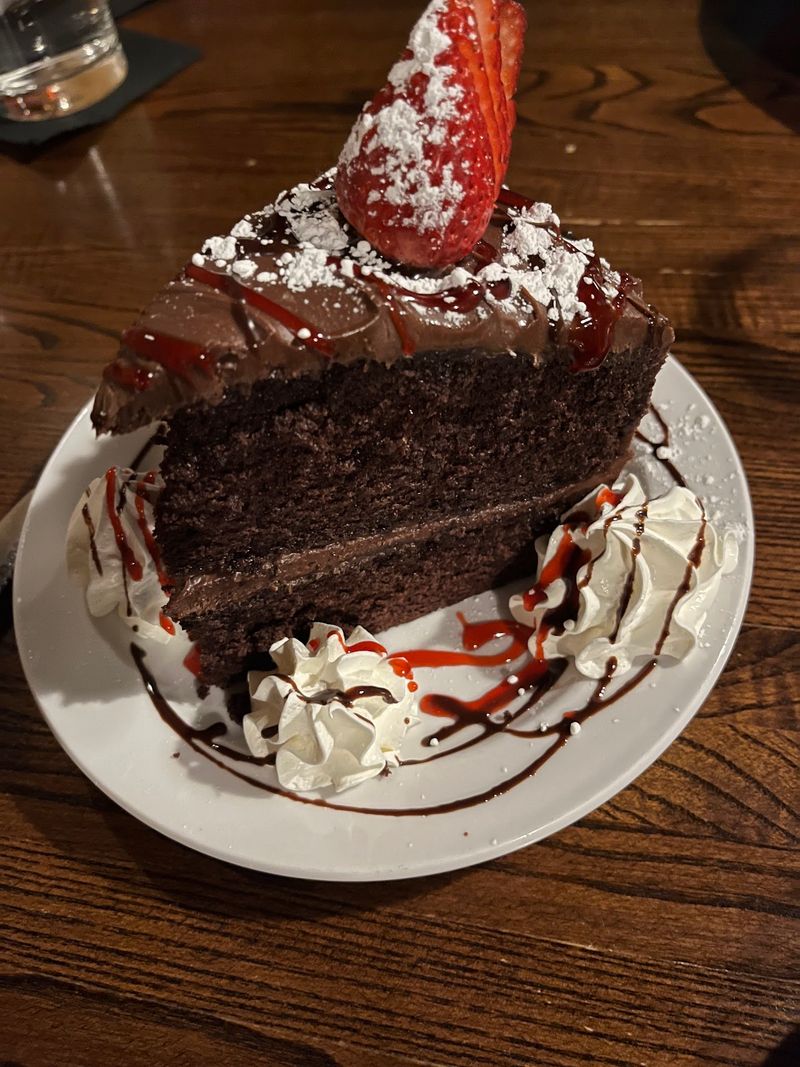 Save Room For That Famous Chocolate Cake