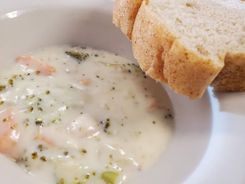 Try The Fresh-Baked Bread, Especially The Wheat