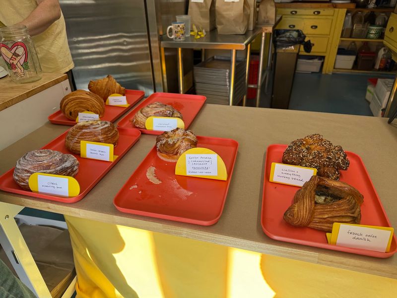 Savory Options Like Ham And Cheese Croissants