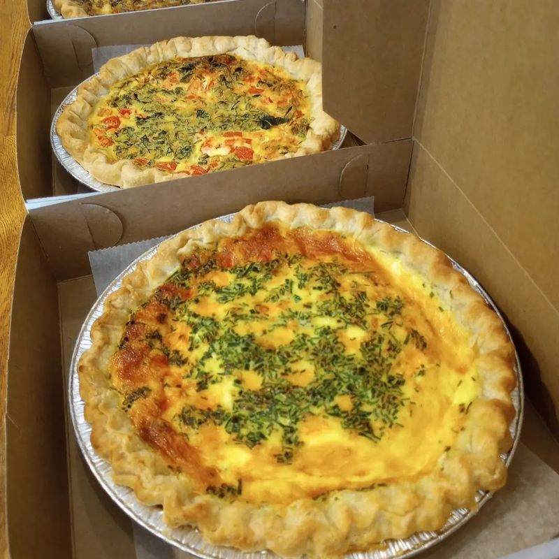 Savory Rolls And Quiche