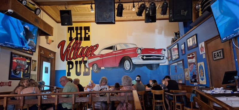 Great Lakes Whitefish & Chips at The Villager Pub, Charlevoix