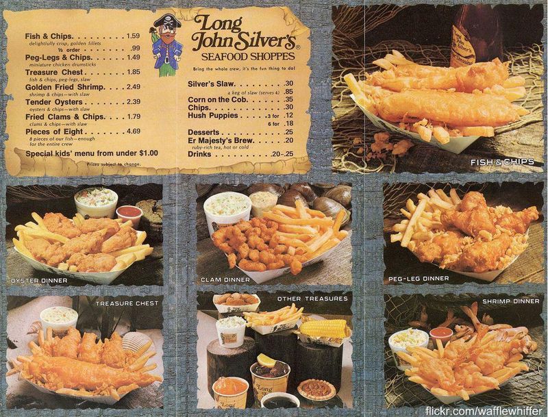 Long John Silver's Crab Cake Sandwich