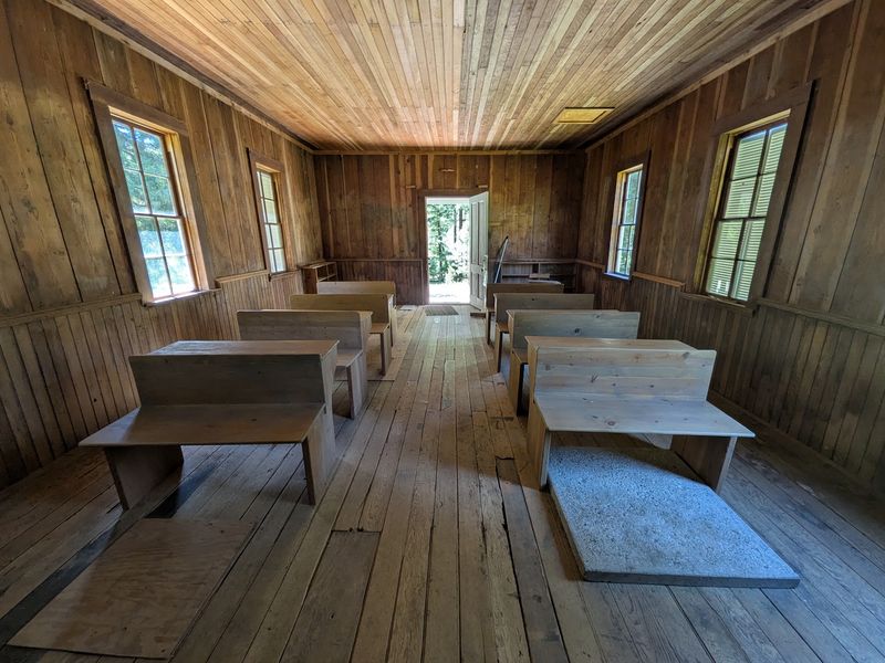 School Was In Session Down The Road Long Before The Town Grew Up