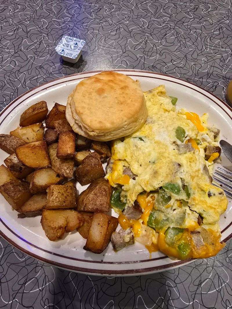 The Famous Cheesesteak Omelet