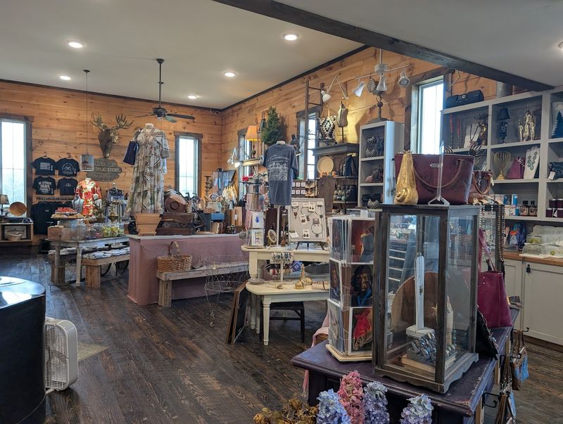 Handcrafted Goods Filling Shelves With Local Charm