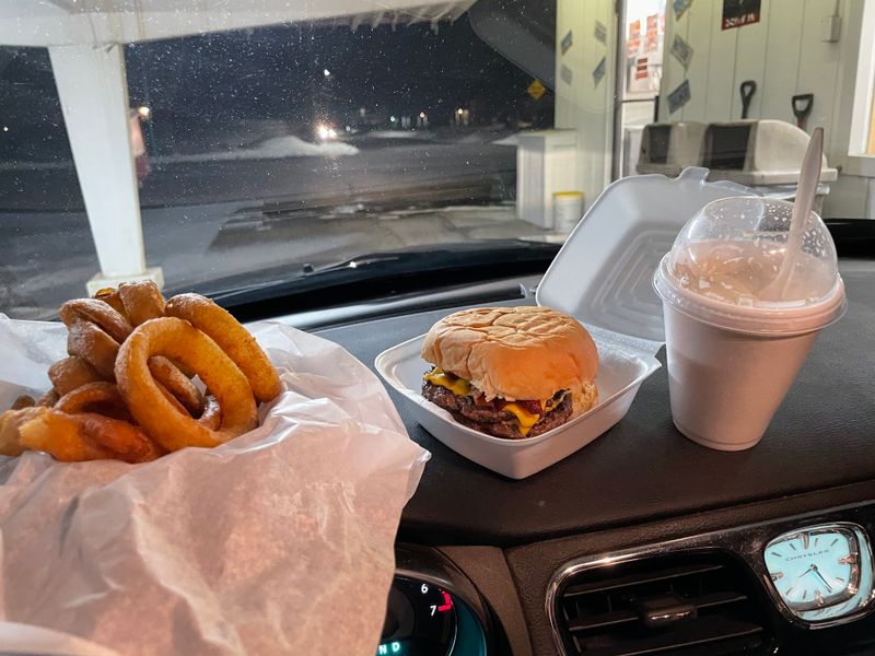 Classic Drive-In Menu That Draws Car Enthusiasts