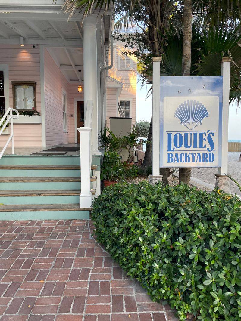 Louie's Backyard Key West
