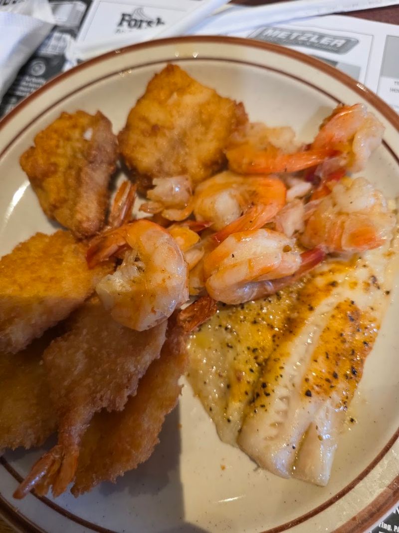 Seafood Is A Serious Part Of The Menu Here