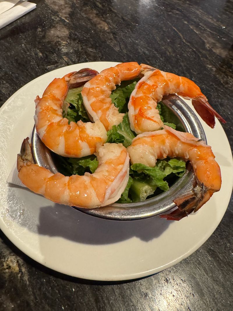 Caesar Salad With Fresh Seafood