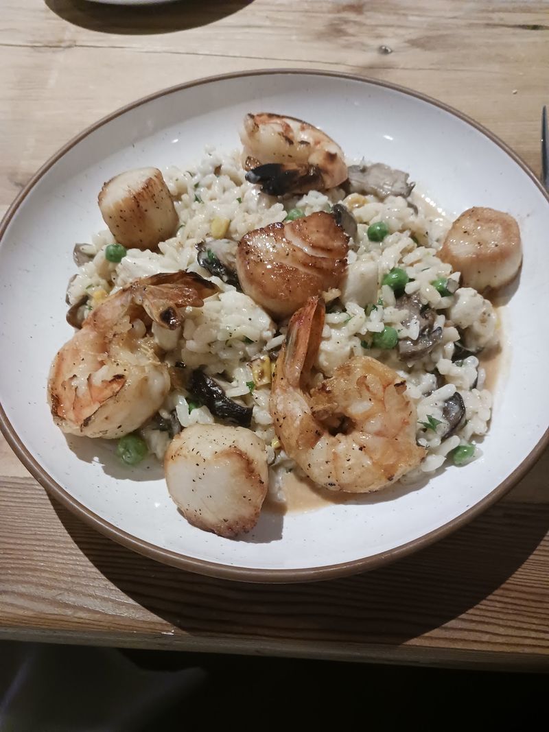 Seafood Risotto Worth Ordering Twice