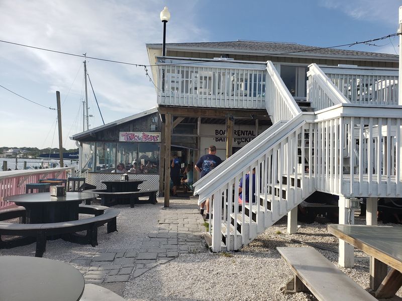 Seafood With Your Toes Near The Water