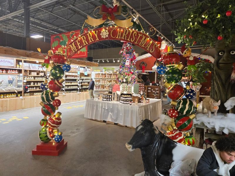Seasonal Decorations And Holiday Merchandise Fill The Store Year-Round