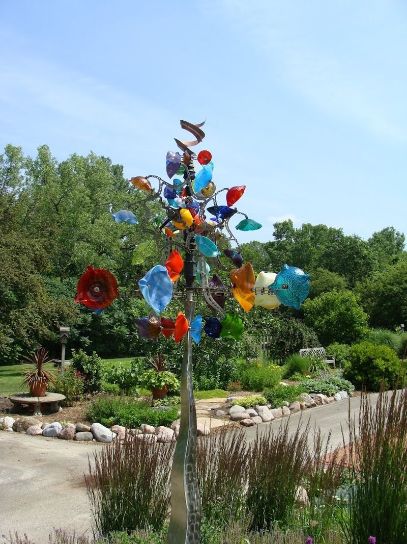 Sculptures In The Garden