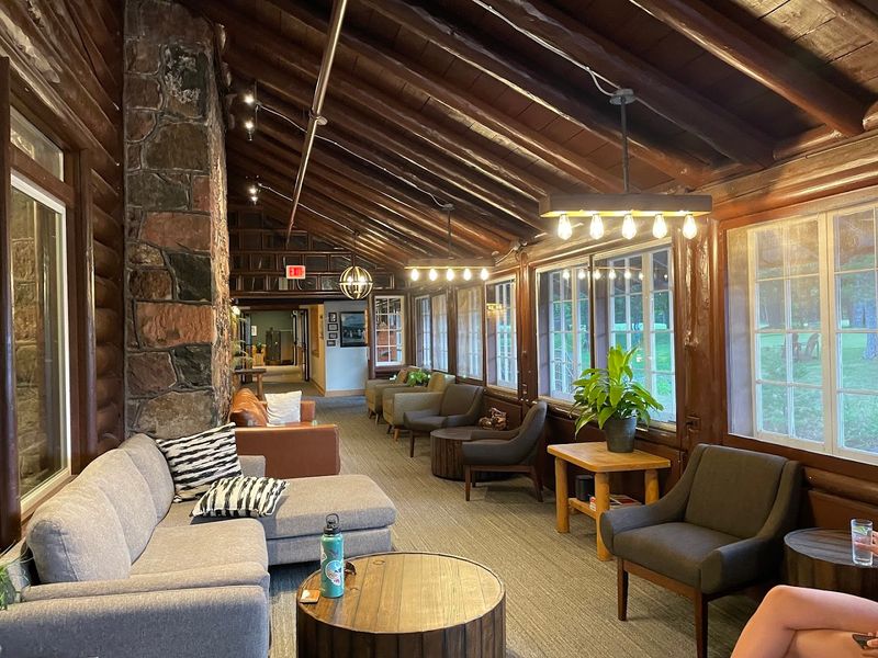 Historic Lodge Bones, Modern Morning