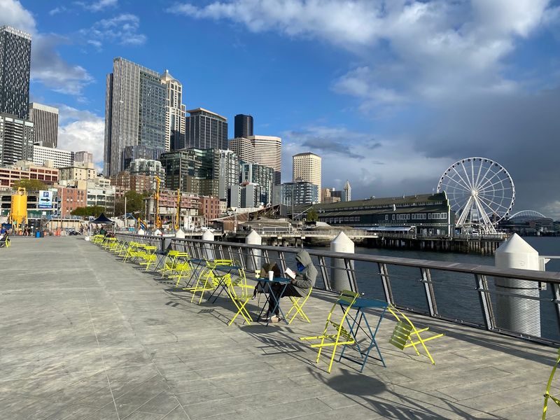 Seattle Waterfront Park And Pier 62, Seattle Seattle Waterfront Park And Pier 62, Seattle