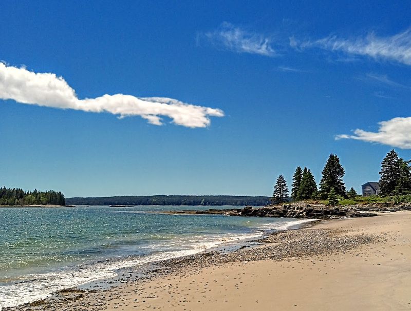 Roque Bluffs State Park Beach, Roque Bluffs