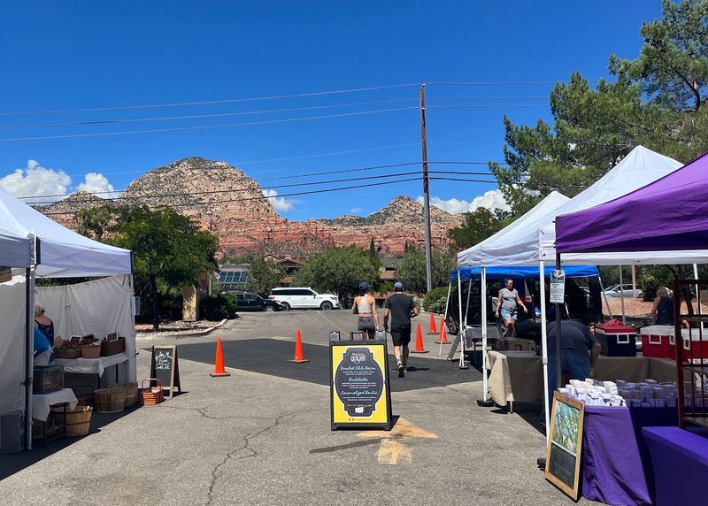 Sedona Community Farmers Market, Sedona, Arizona