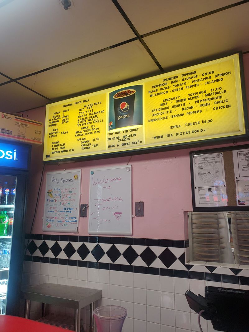 Grandma Tony's Pizza, Arizona