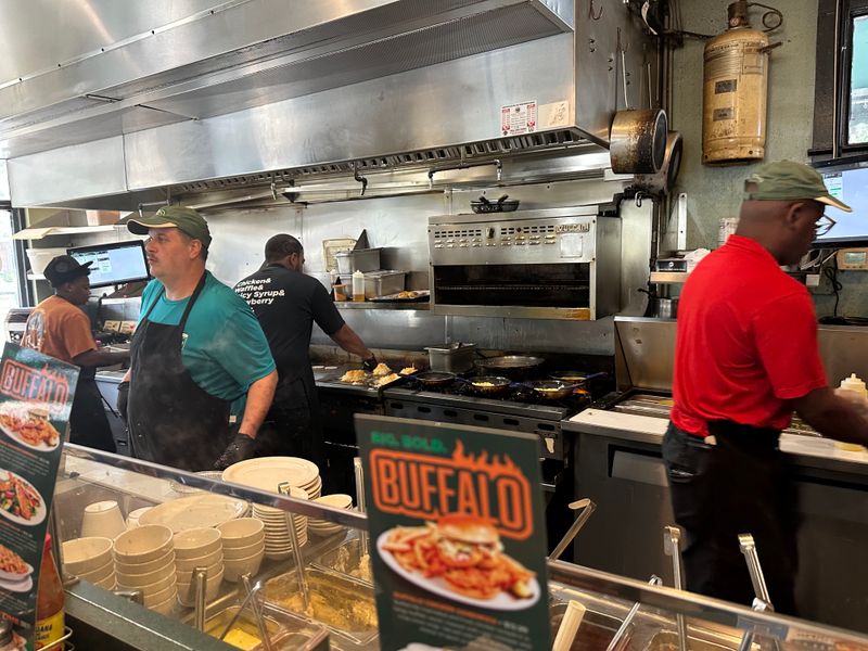 Open Kitchen Where You Can Watch the Magic