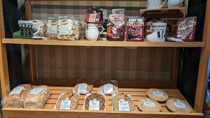 The Gift Shop and Baked Goods to Take Home