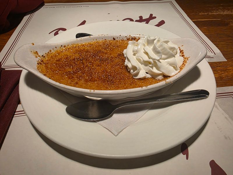Desserts Like Creme Brulee and Limoncello Ice Cream