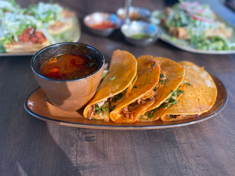 Birria Tacos With Consome