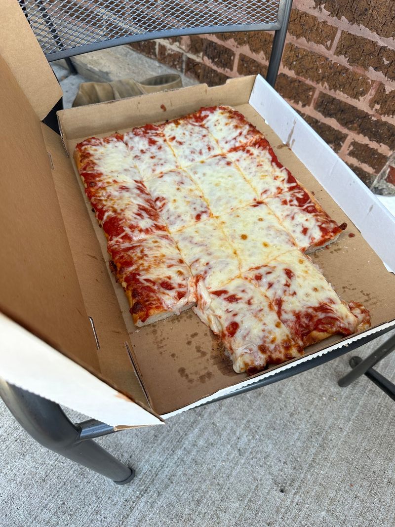 Serving Squares of Pizza Since 1968