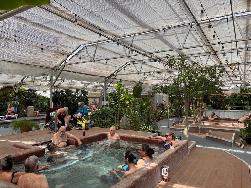 Several Greenhouse Pools Change The Soaking Routine