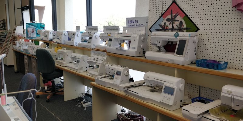 Sewing Machines Ready for a Test Drive Sewing Machines Ready for a Test Drive