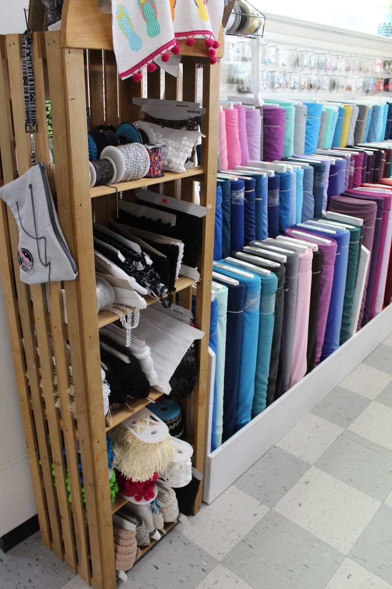 Sewing Supplies And Notions Round Out The Experience