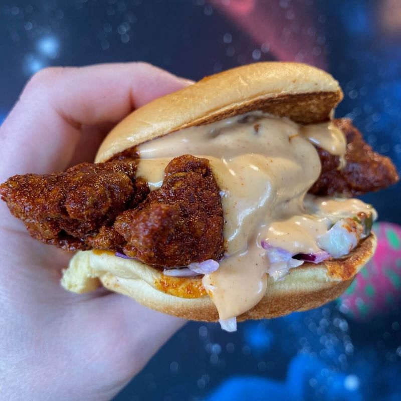 Dave's Hot Chicken Sandwich - Spice Lover's Dream