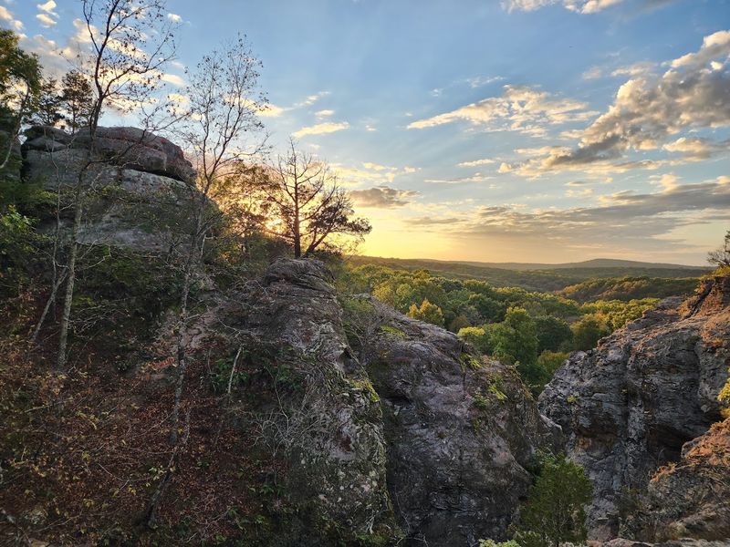 Shawnee National Forest Drive To Garden Of The Gods Recreation Area