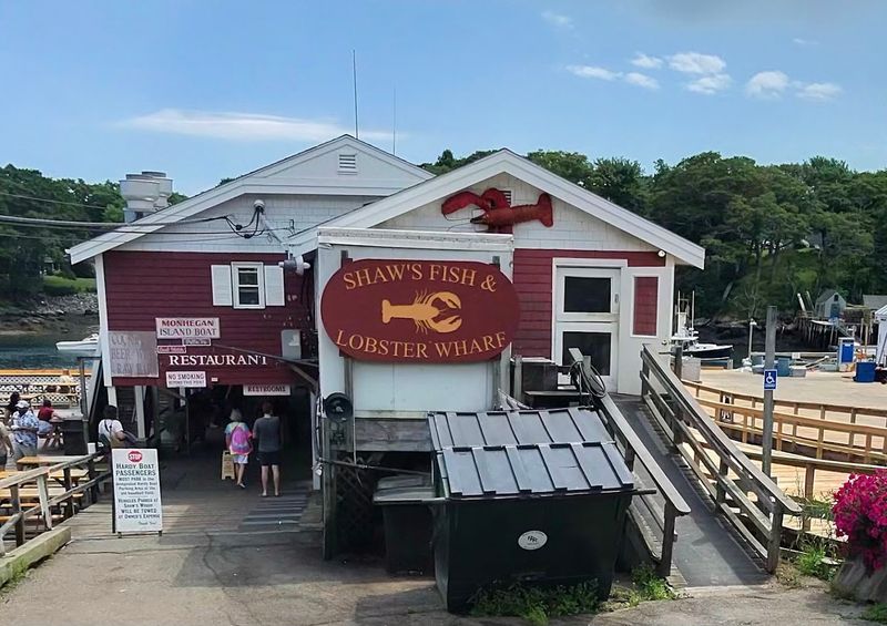 Shaw's Fish and Lobster Wharf, New Harbor Shaw's Fish and Lobster Wharf, New Harbor
