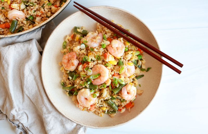 15-Minute Shrimp Fried Rice