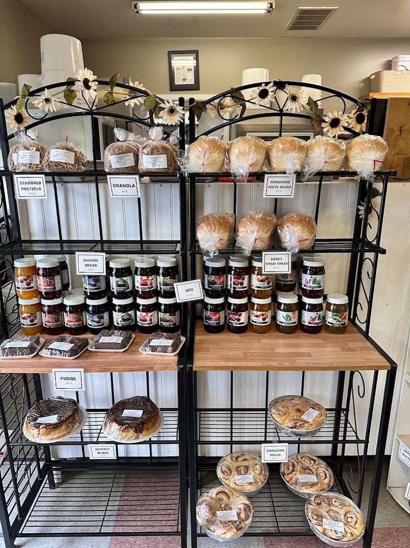 Shelves Of Local Jams Add Homemade Character